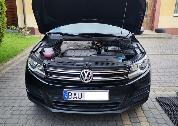 Volkswagen Tiguan cena 48800 przebieg: 162000, rok produkcji 2012 z Augustów małe 92